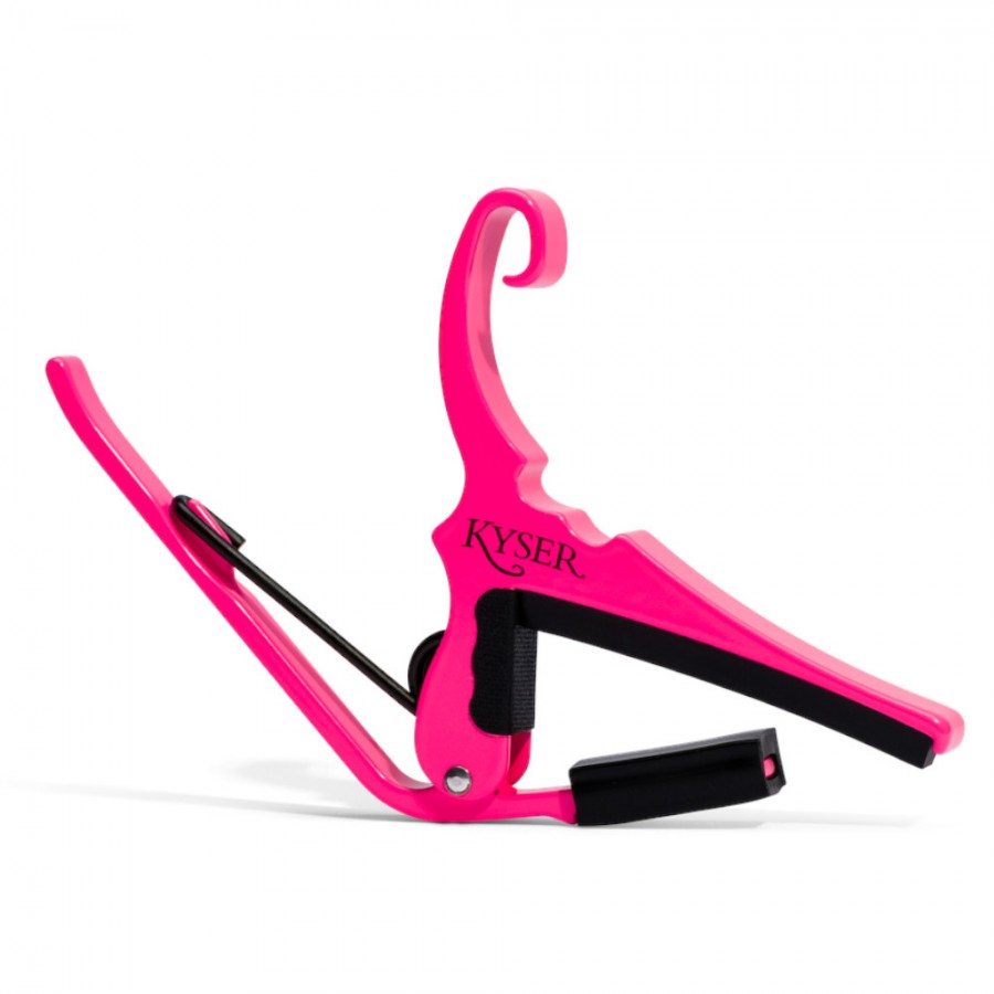Kyser KG6NP Quick-Change Guitar Capo - Neon Pink